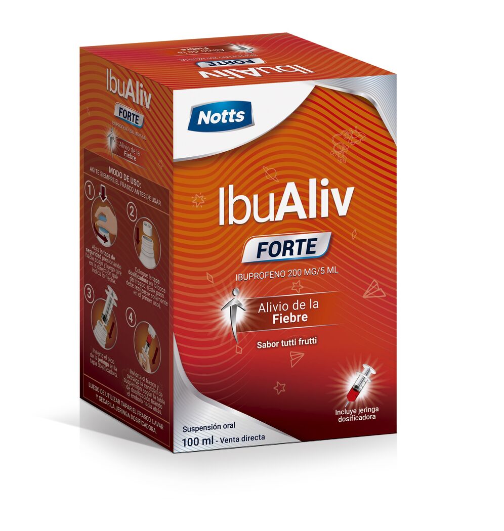 IBUALIV SUS 100 MG/5 ML X...