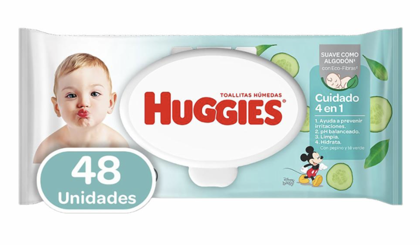 HUGGIES TOA HUM ONE & DONE C/TAPA X 48