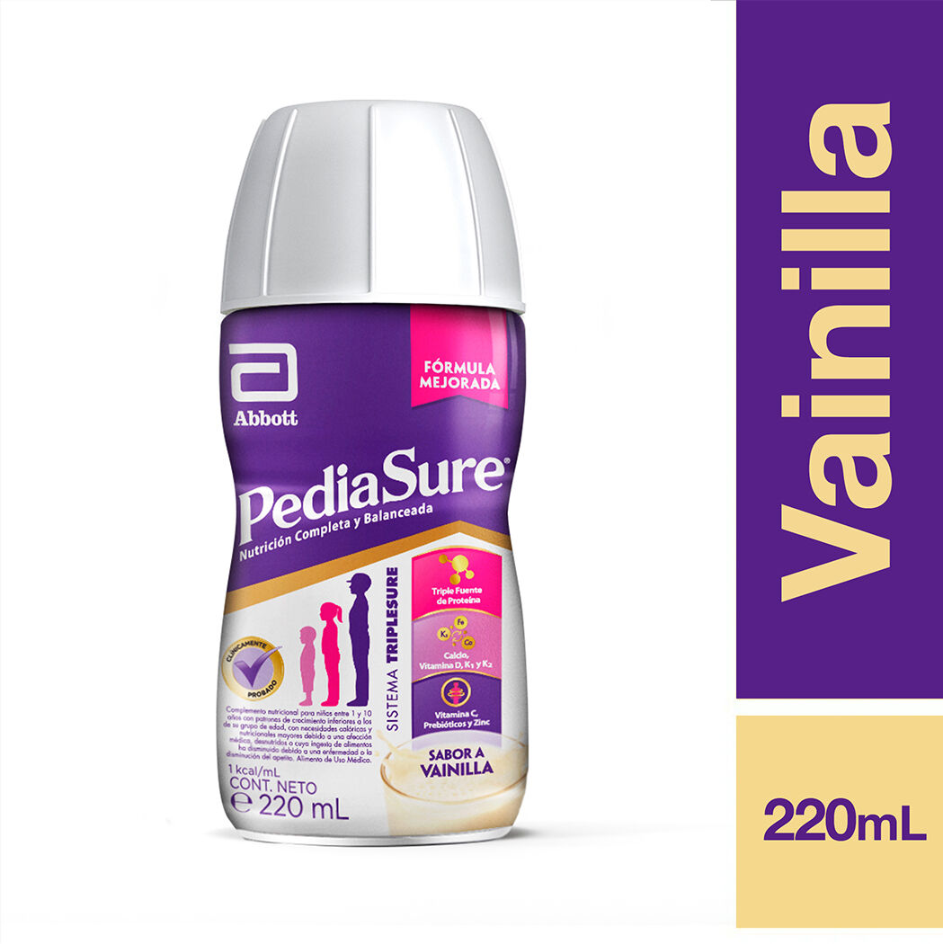 PEDIASURE VAINILLA X 220 ML