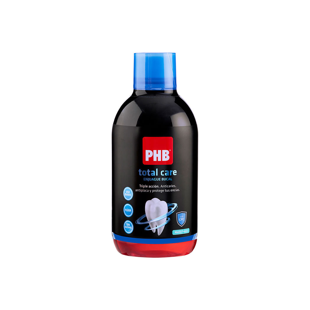 PHB TOTAL CARE ENJUAGUE BUCAL X 500 ML