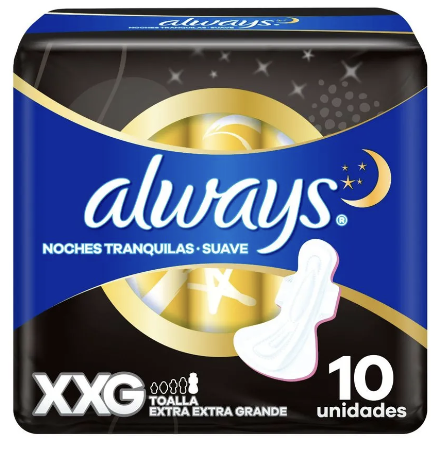 ALWAYS NOCTURNA XXG C/ALAS X 10