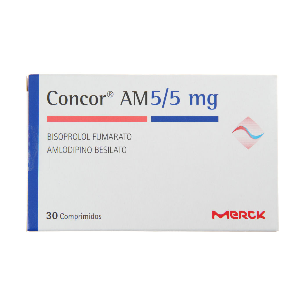 CONCOR AM  5/ 5 MG X 30 COMPRIMIDOS