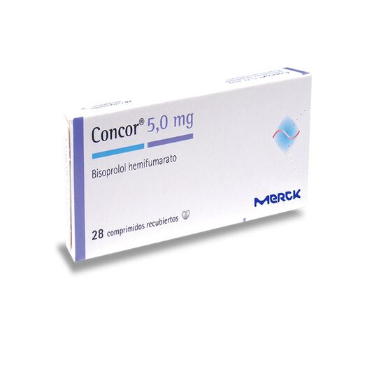 CONCOR COM  5 MG X 28