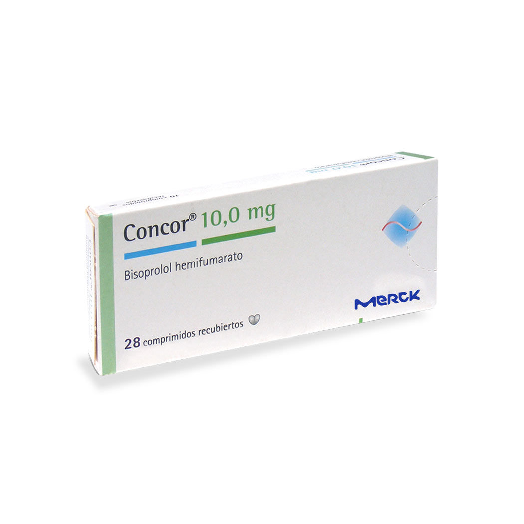 CONCOR COM 10 MG X 28