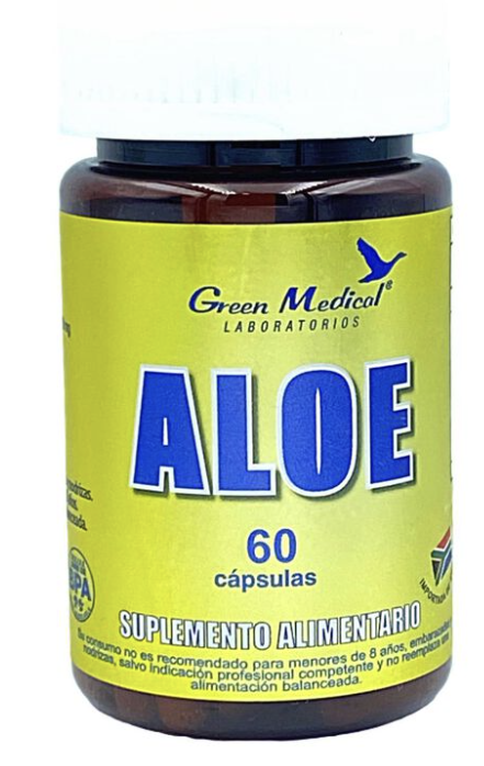 ALOE VERA CAP X 60 GREEN MED