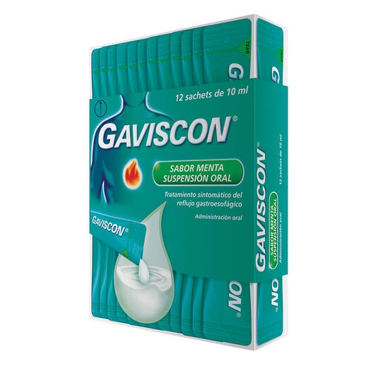 GAVISCON MENTA  10 ML X 12...