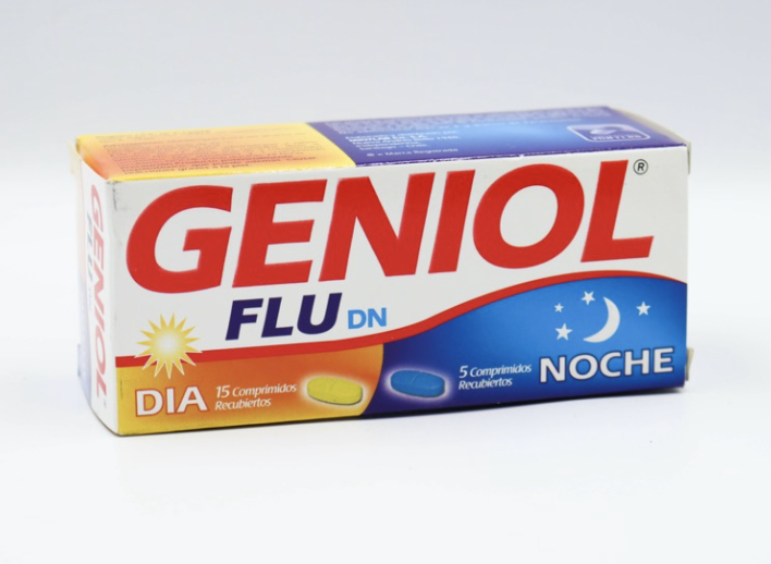 GENIOL FLU DN 15+5 COMPRIMIDOS