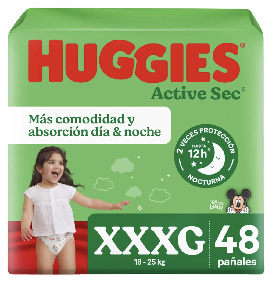 HUGGIES ACTSEC XXXG X 48 UND