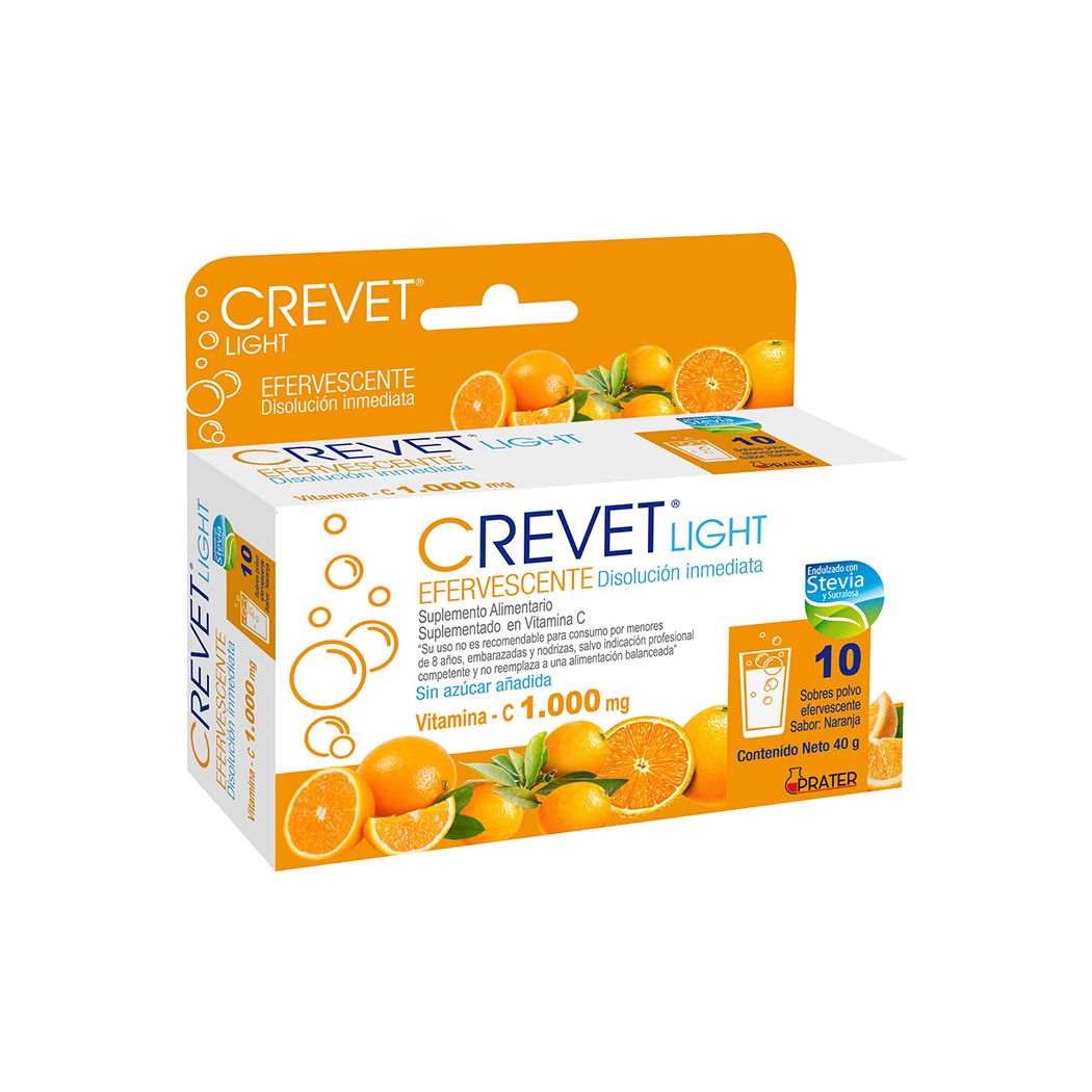 CREVET EFERV SBR 1000 MG X 10