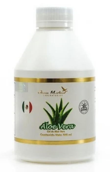 ALOE VERA GEL 500 ML GREEN MED