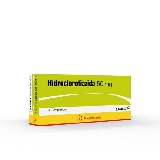 HIDROCLOROTIAZIDA 50 MG X 20 COMPRIMIDOS OPKO