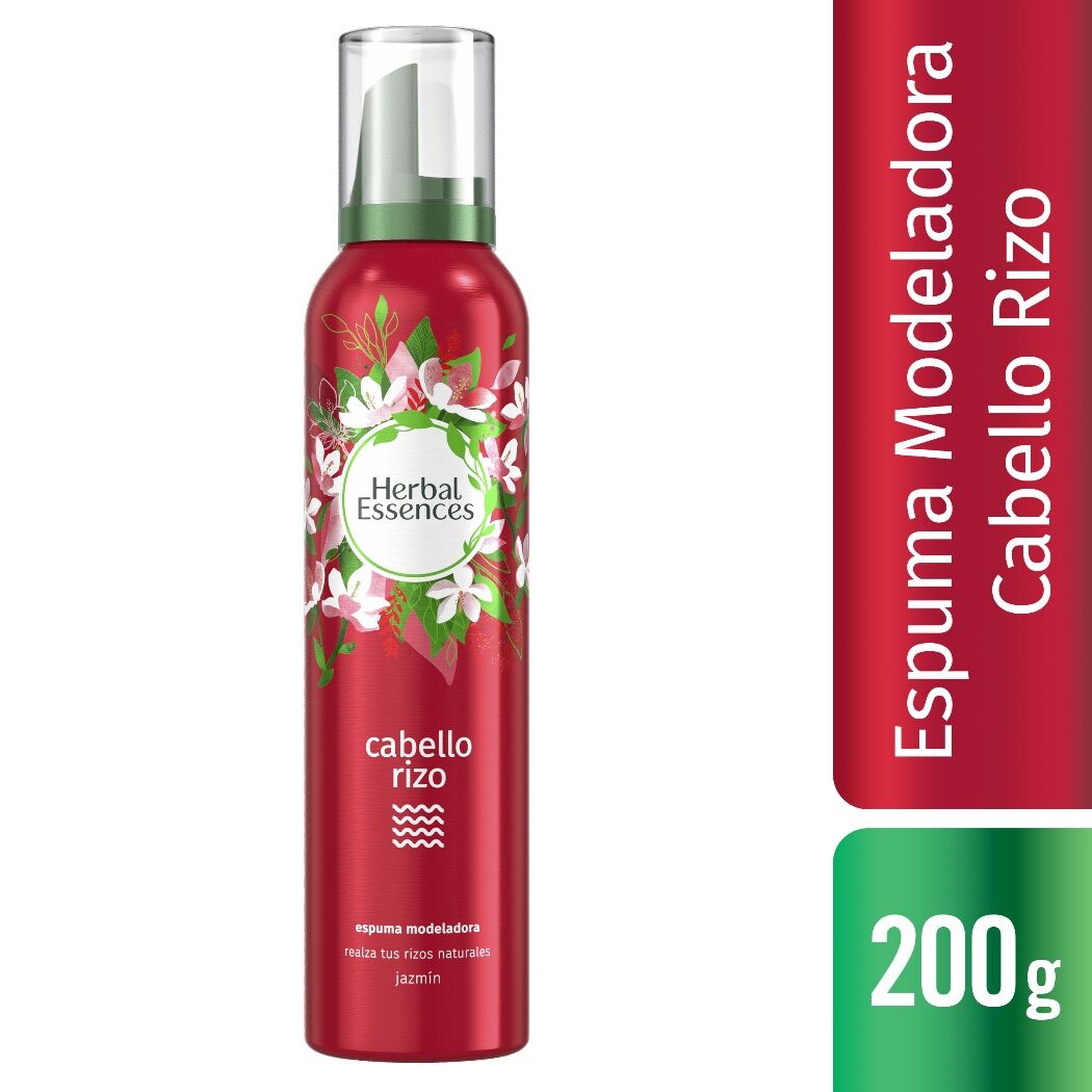 HERBAL ESSENCES ESPUMA PARA RIZOS X 200 GR
