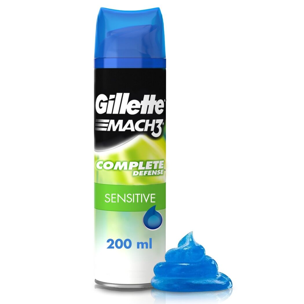 GILLETTE MACH3 GEL AFEITAR...