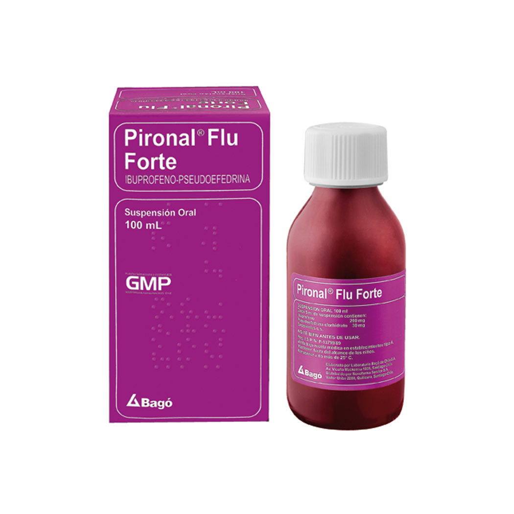 PIRONAL FLU FORTE SUS X 100 ML