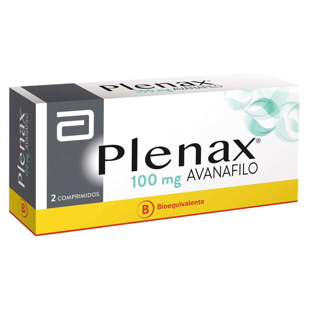 PLENAX COM 100 MG X 2 (BE)