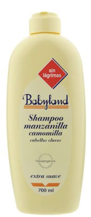 SHAMPOO BABYLAND CAMOMILLA MANZANILLA X 700 ML