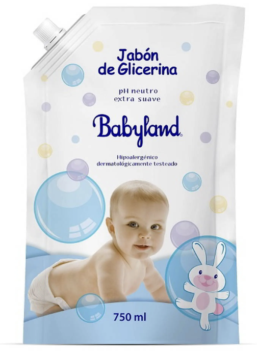 BABYLAND BABY GLICERINA DOY PACK JABON X 750 ML