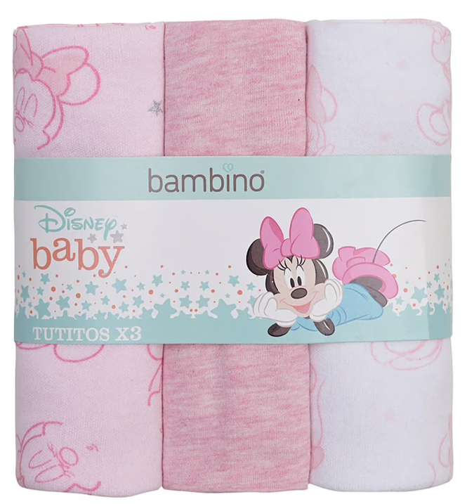 BAMBINO TUTOS MINNIE X 3 UND