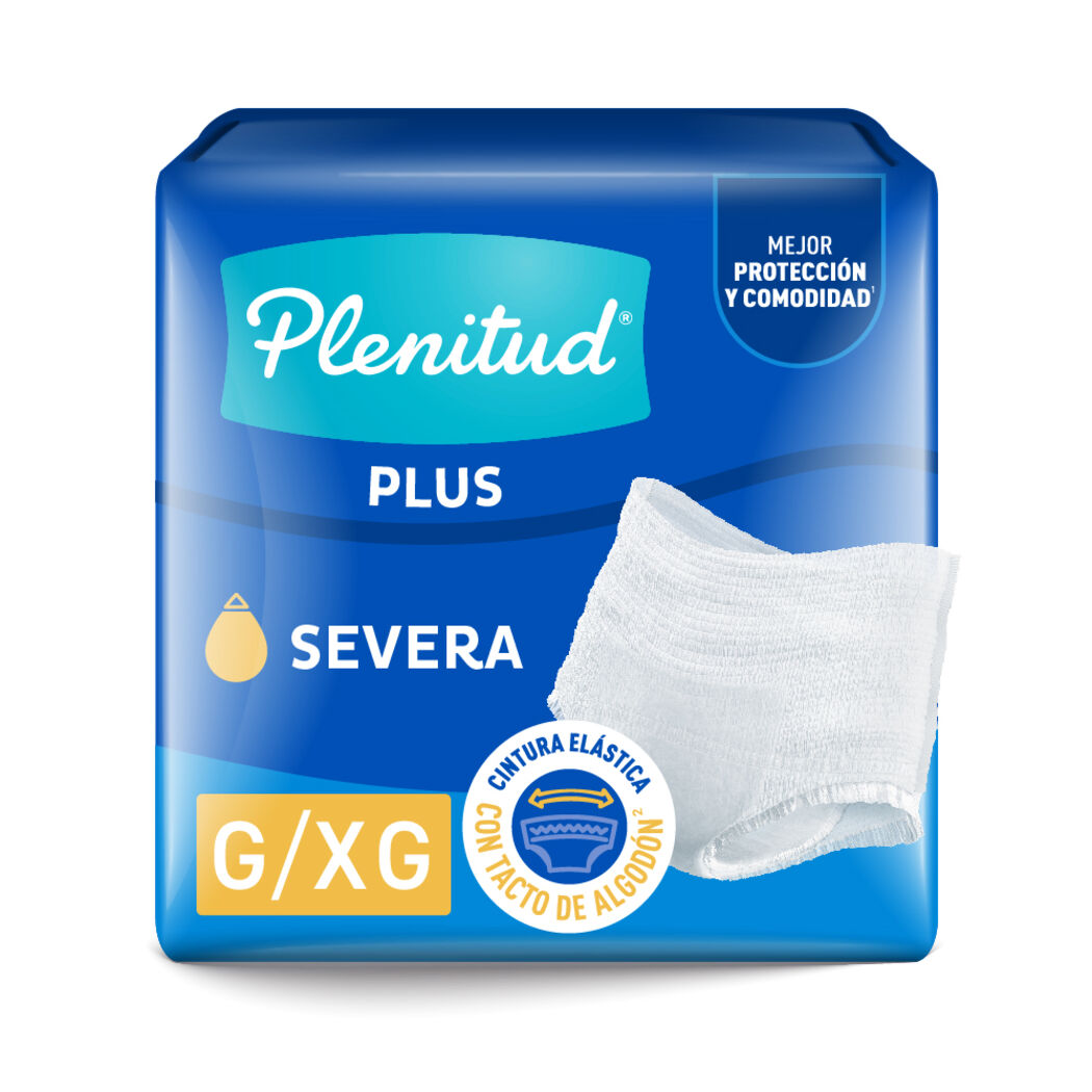 PLENITUD PANT PROT PLUS G/XG X 8 UND