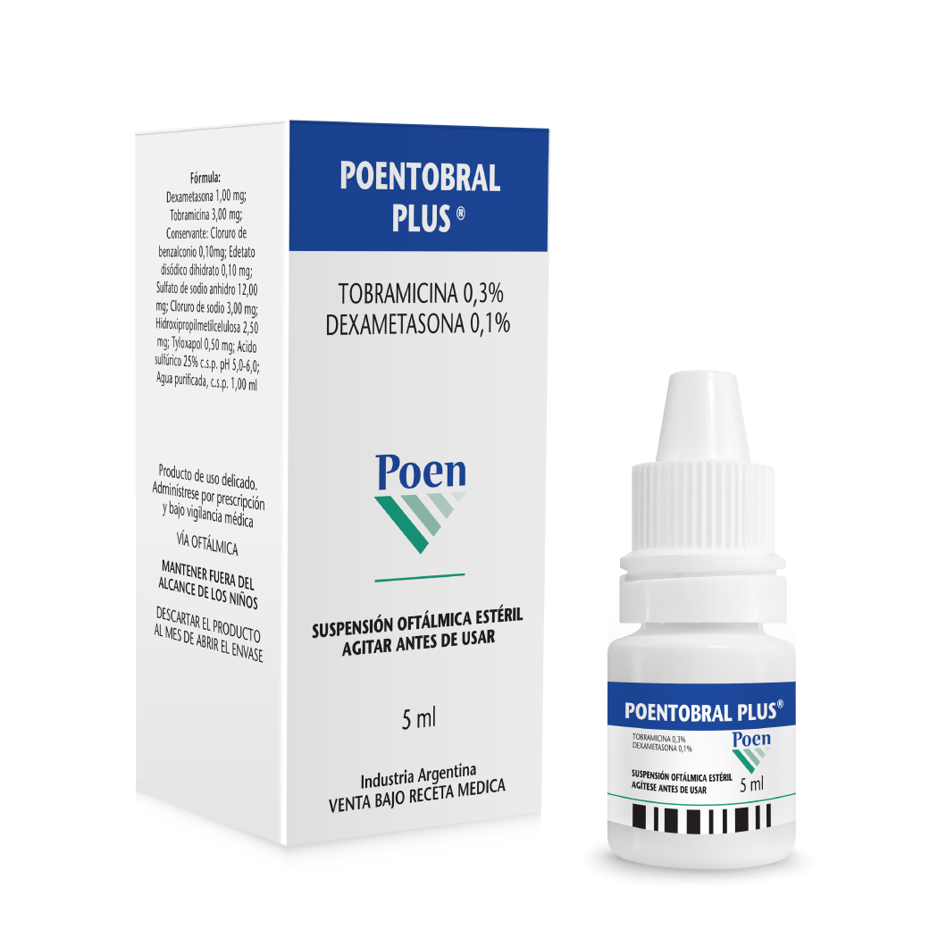 POENTOBRAL PLUS SOL OFT X 5 ML