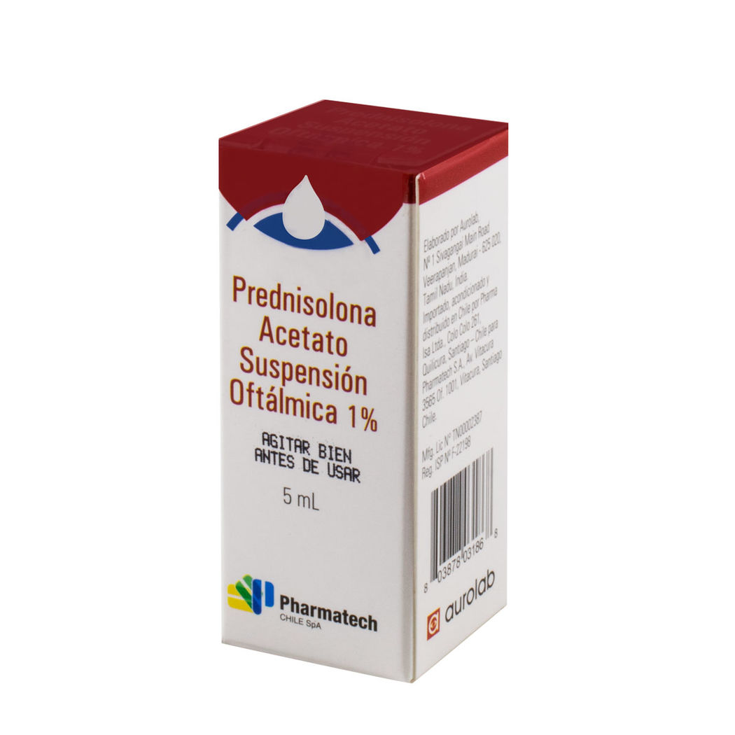 PREDNISOLONA SOL OFT 1% X 5 ML PHARMATECH