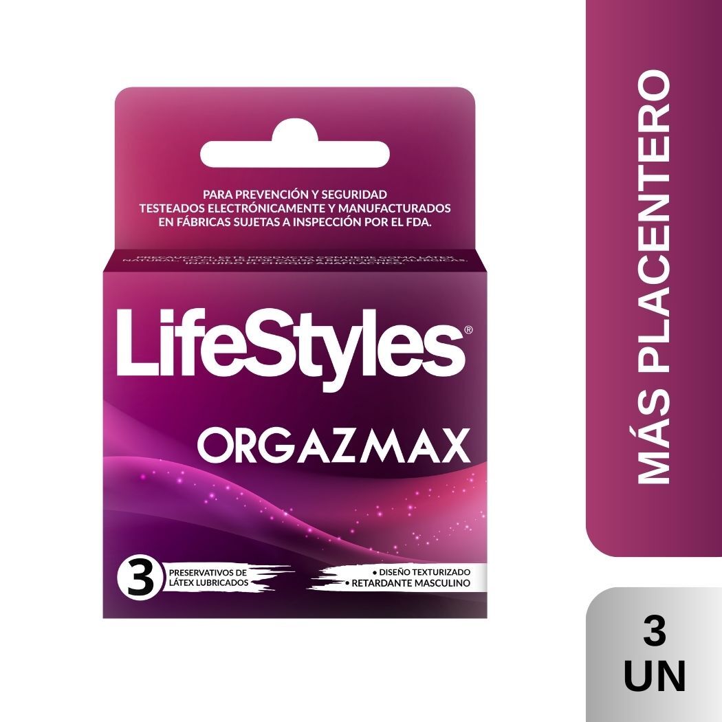 PRESERV LIFESTYLES ORGAZMAX...