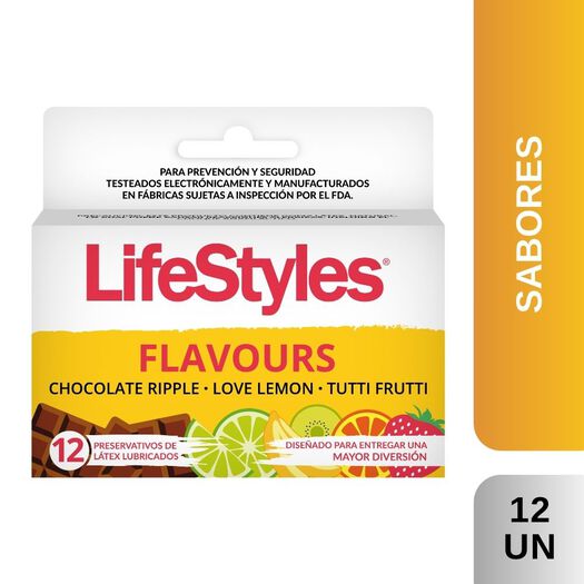 PRESERV LIFESTYLES SABORES X 12 (DM)