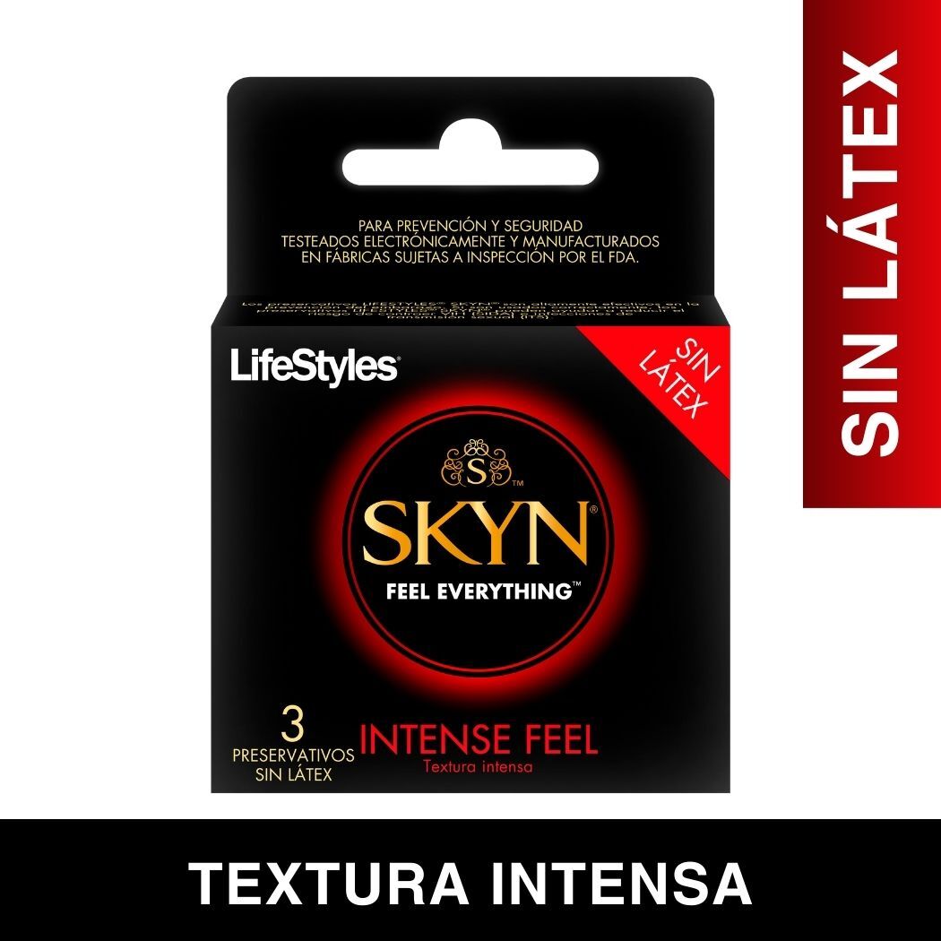 PRESERV LIFESTYLES SKYN INTENSE FEEL X 3 (DM)