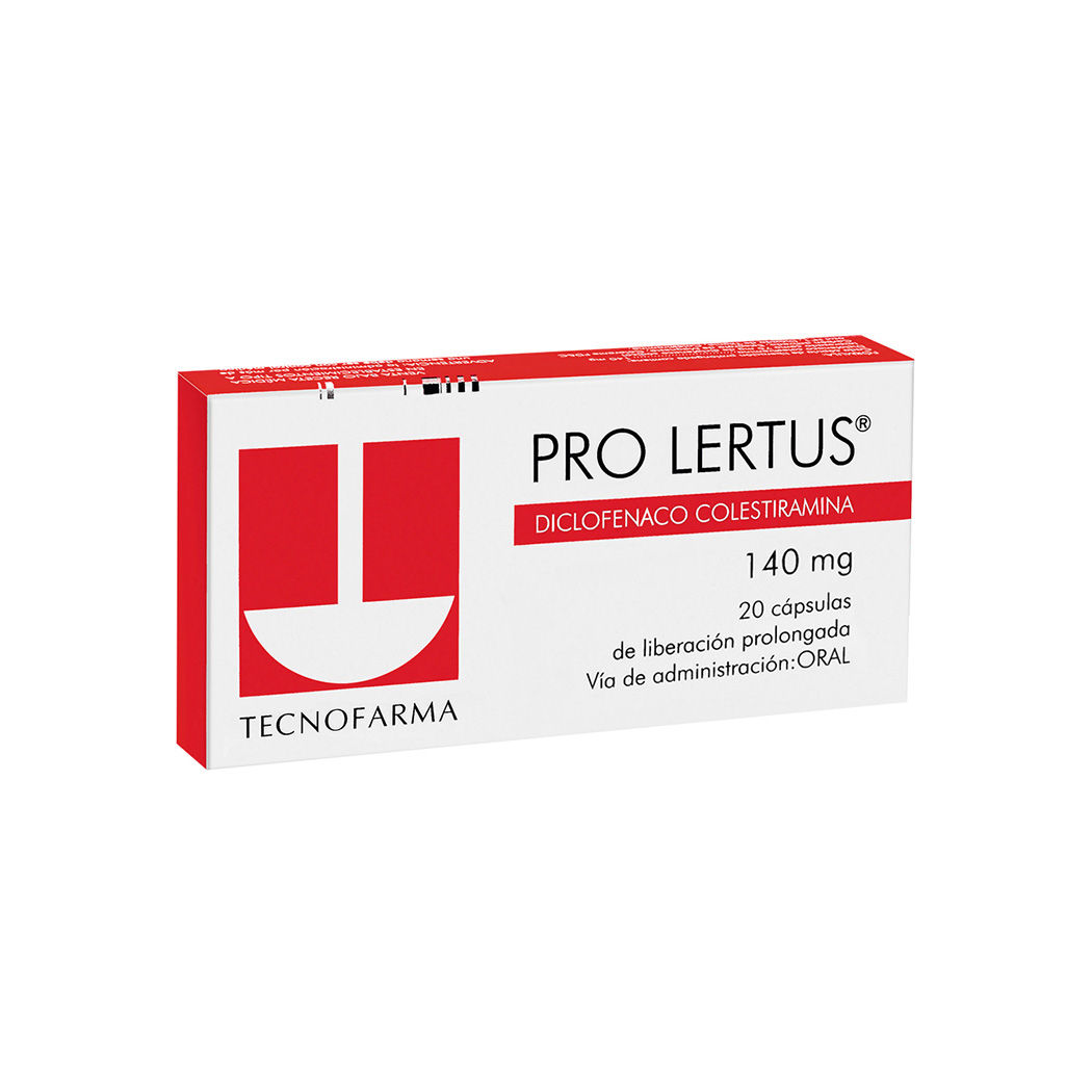 PRO-LERTUS 140 MG X 20 CÁPSULAS