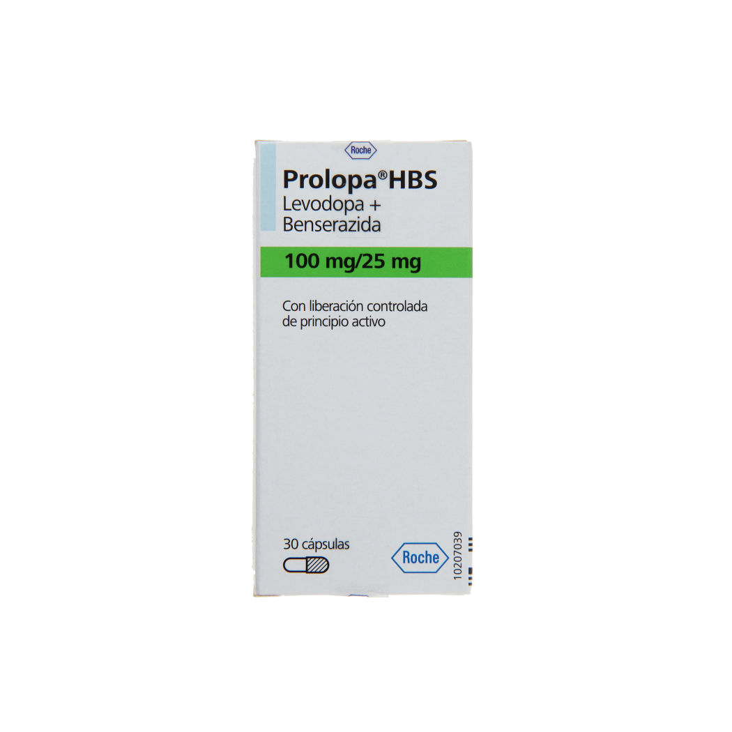 PROLOPA HBS CAP 100/25 MG X 30