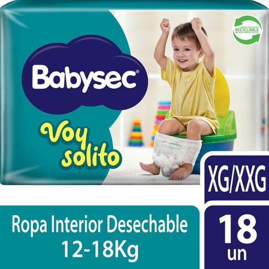 BABYSEC VOY SOLITO XG-XXG X 18