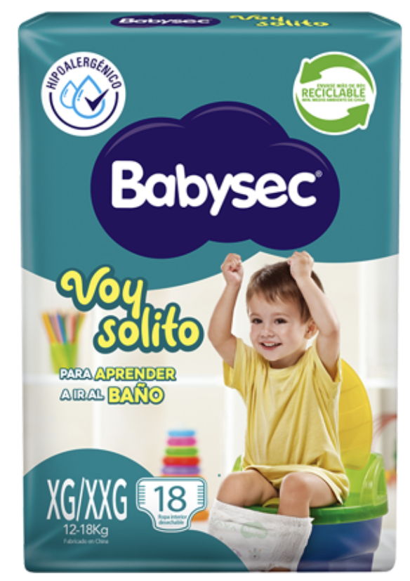 BABYSEC VOY SOLITO XG-XXG X 18