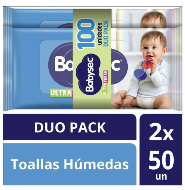 BABYSEC ULTRA TOALLITAS HUMEDAS ULTRA X 100 UND